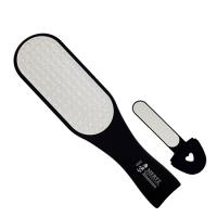 1802 Терка лазерная двухсторонняя + лазерная пилка в ручке Mertz