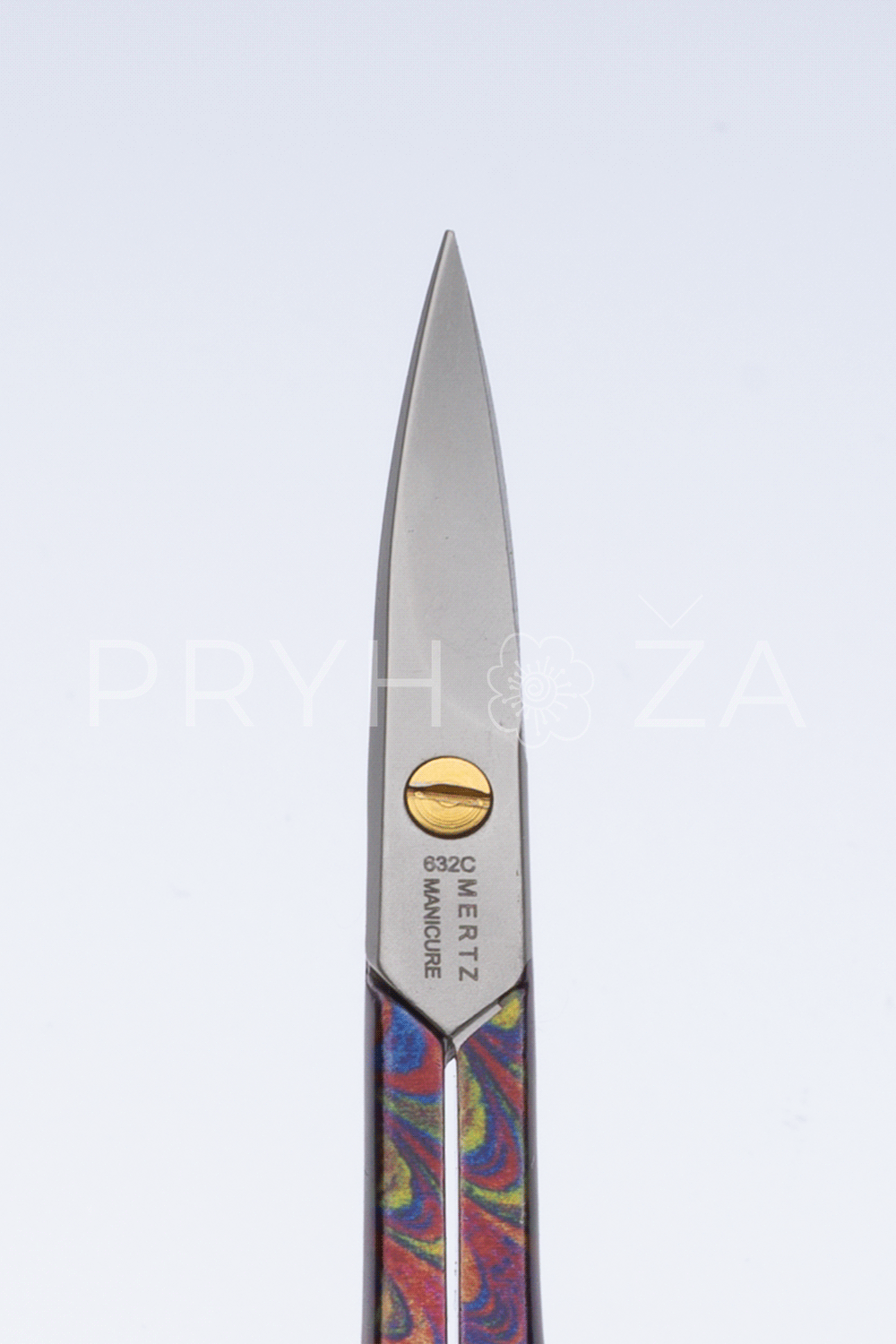 632С Ножницы для ногтей цветные Mertz