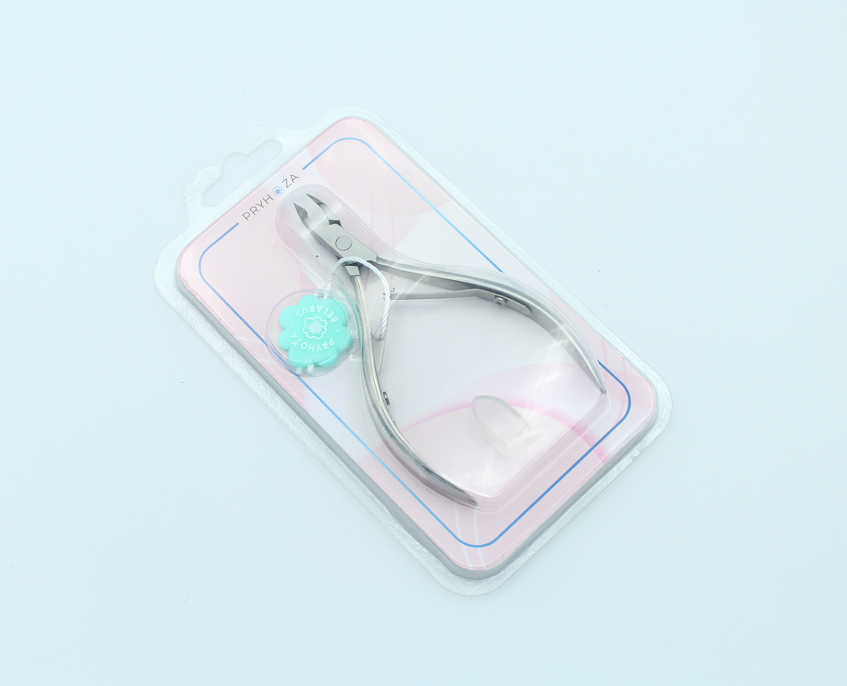 KUSACKI-02, кусачки маникюрные ручная заточка для кожи Pryhoza