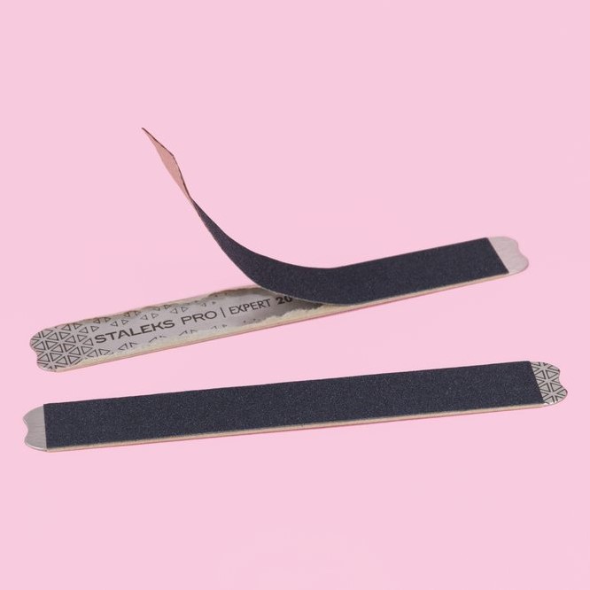 DFCE-22-100 Сменные файлы-чехлы papmAm для пилки прямой Staleks Pro EXPERT 22 100 грит (50 шт)