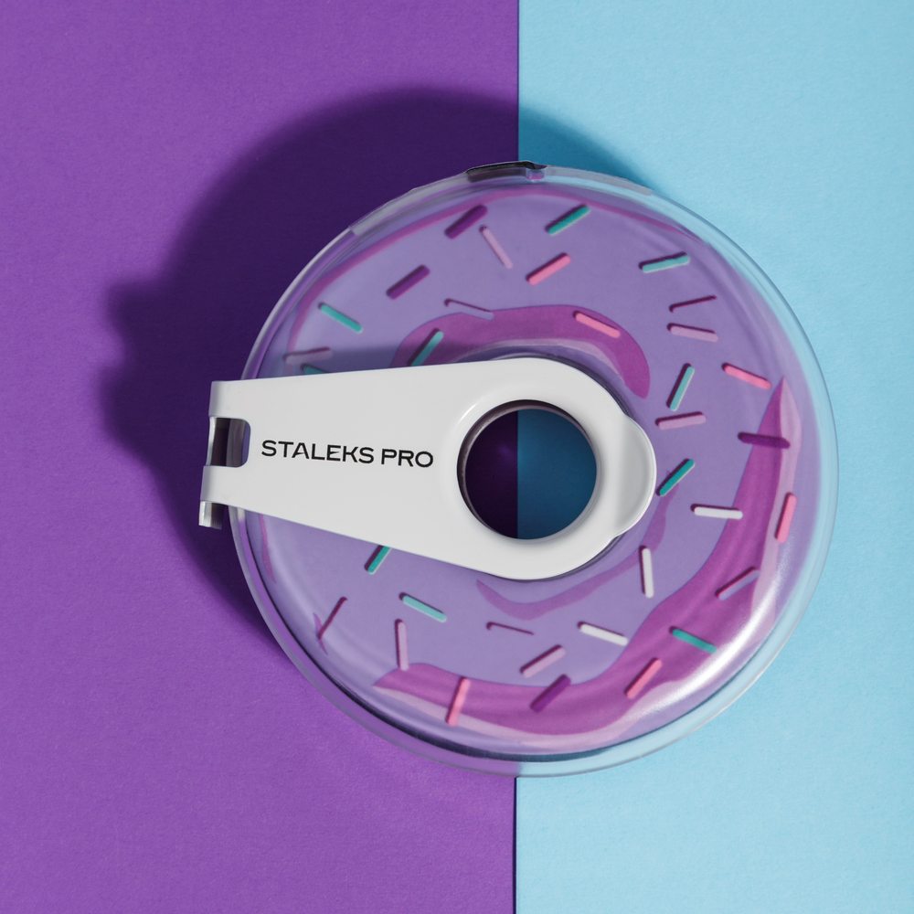 AT-240 Сменный файл-лента в пластиковой катушке STALEKS PRO 240 грит (8 м)