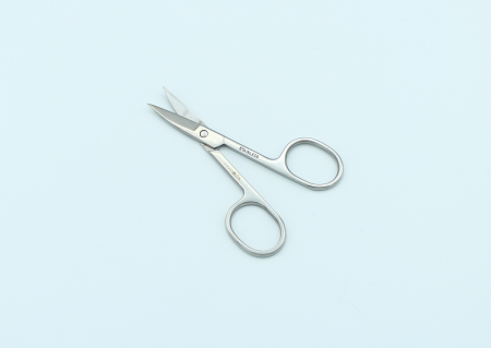 NAZNICY-03, ножницы маникюрные закругленные для ногтей широкие Pryhoza