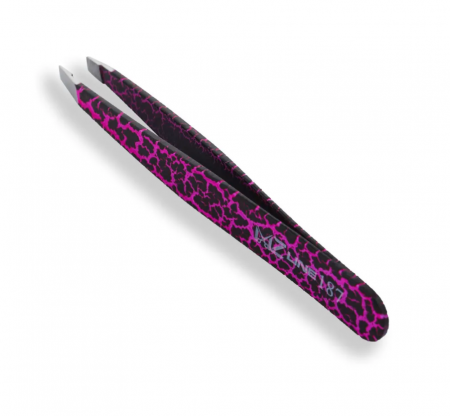 187 Пинцет диагональный с декором Mertz