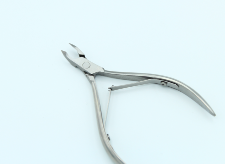 KUSACKI-02, Кусачки маникюрные ручная заточка для кожи Pryhoza