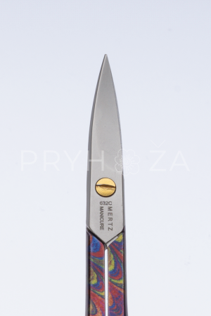 632С Ножницы для ногтей цветные Mertz