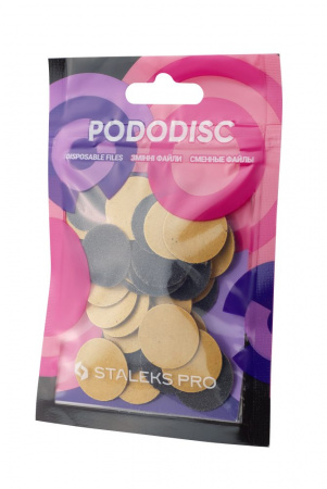 PDF-25-240 Сменные файлы на Staleks PODODISC STALEKS PRO L 240 грит (50 шт)