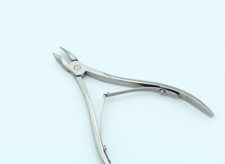 KUSACKI-01, Кусачки маникюрные ручная заточка для кожи Pryhoza