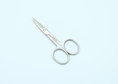 NAZNICY-03, Ножницы маникюрные закругленные для ногтей широкие Pryhoza