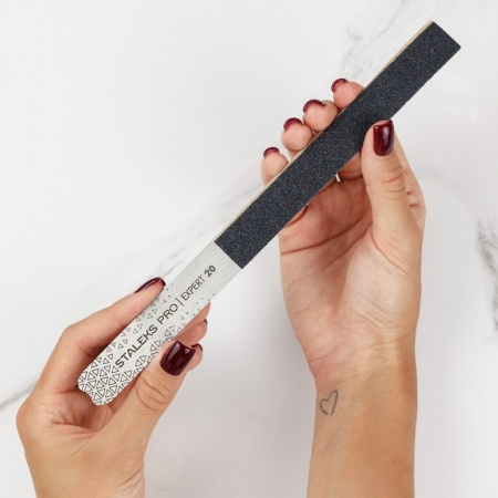 DFCE-22-100 Сменные файлы-чехлы papmAm для пилки прямой Staleks Pro EXPERT 22 100 грит (50 шт)